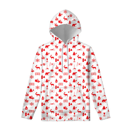 Canada Country Pattern Print Pullover Hoodie