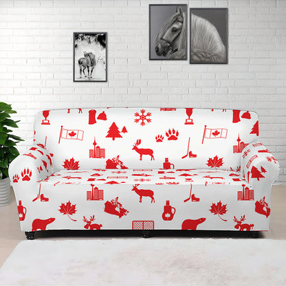 Canada Country Pattern Print Sofa Cover
