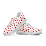 Canada Country Pattern Print White Sneakers