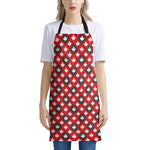 Canada Maple Leaf Pattern Print Apron