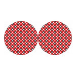 Canada Maple Leaf Pattern Print Car Coasters