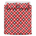 Canada Maple Leaf Pattern Print Duvet Cover Bedding Set