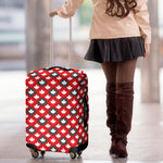 Canada Maple Leaf Pattern Print Luggage Cover