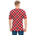 Canada Maple Leaf Pattern Print Men's T-Shirt