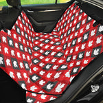 Canada Maple Leaf Pattern Print Pet Car Back Seat Cover