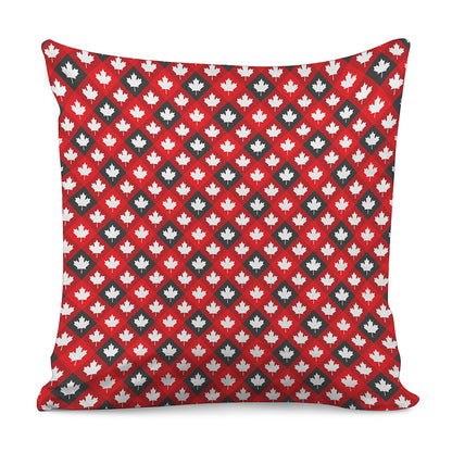 Canada Maple Leaf Pattern Print Pillow Cover