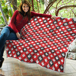 Canada Maple Leaf Pattern Print Quilt
