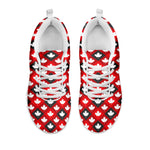 Canada Maple Leaf Pattern Print White Sneakers