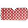 Canadian Maple Leaf Pattern Print Car Sun Shade