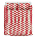 Canadian Maple Leaf Pattern Print Duvet Cover Bedding Set