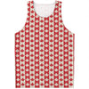 Canadian Maple Leaf Pattern Print Men's Tank Top