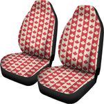Canadian Maple Leaf Pattern Print Universal Fit Car Seat Covers