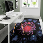 Cancer And Astrological Signs Print Area Rug
