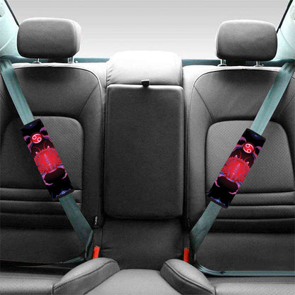 Cancer And Astrological Signs Print Car Seat Belt Covers