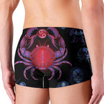 Cancer And Astrological Signs Print Men's Boxer Briefs