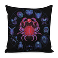 Cancer And Astrological Signs Print Pillow Cover