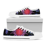 Cancer And Astrological Signs Print White Low Top Shoes