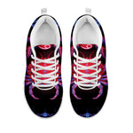 Cancer And Astrological Signs Print White Sneakers