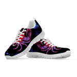 Cancer And Astrological Signs Print White Sneakers