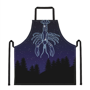 Cancer Constellation Print Apron