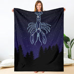 Cancer Constellation Print Blanket