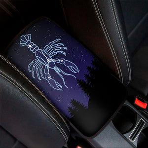 Cancer Constellation Print Car Center Console Cover