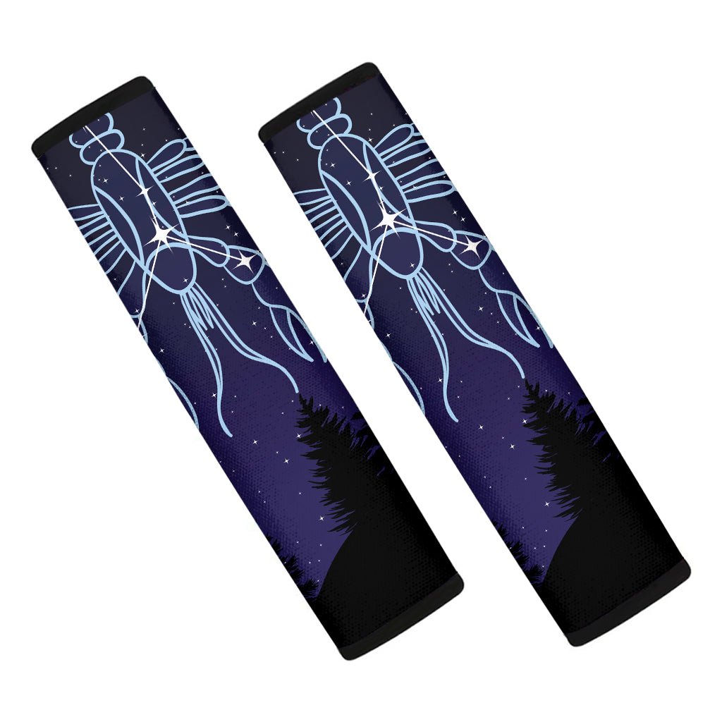 Cancer Constellation Print Car Seat Belt Covers