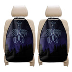 Cancer Constellation Print Car Seat Organizers