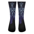 Cancer Constellation Print Crew Socks