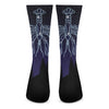 Cancer Constellation Print Crew Socks