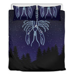 Cancer Constellation Print Duvet Cover Bedding Set