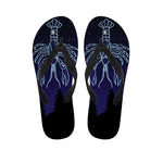 Cancer Constellation Print Flip Flops