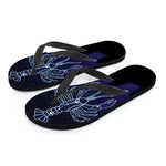Cancer Constellation Print Flip Flops
