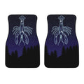 Cancer Constellation Print Front Car Floor Mats