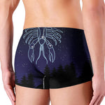 Cancer Constellation Print Men's Boxer Briefs