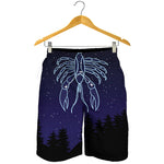 Cancer Constellation Print Men's Shorts