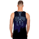 Cancer Constellation Print Men's Tank Top
