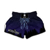 Cancer Constellation Print Muay Thai Boxing Shorts