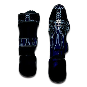 Cancer Constellation Print Muay Thai Shin Guard