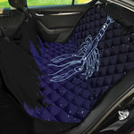 Cancer Constellation Print Pet Car Back Seat Cover