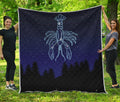 Cancer Constellation Print Quilt