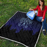 Cancer Constellation Print Quilt