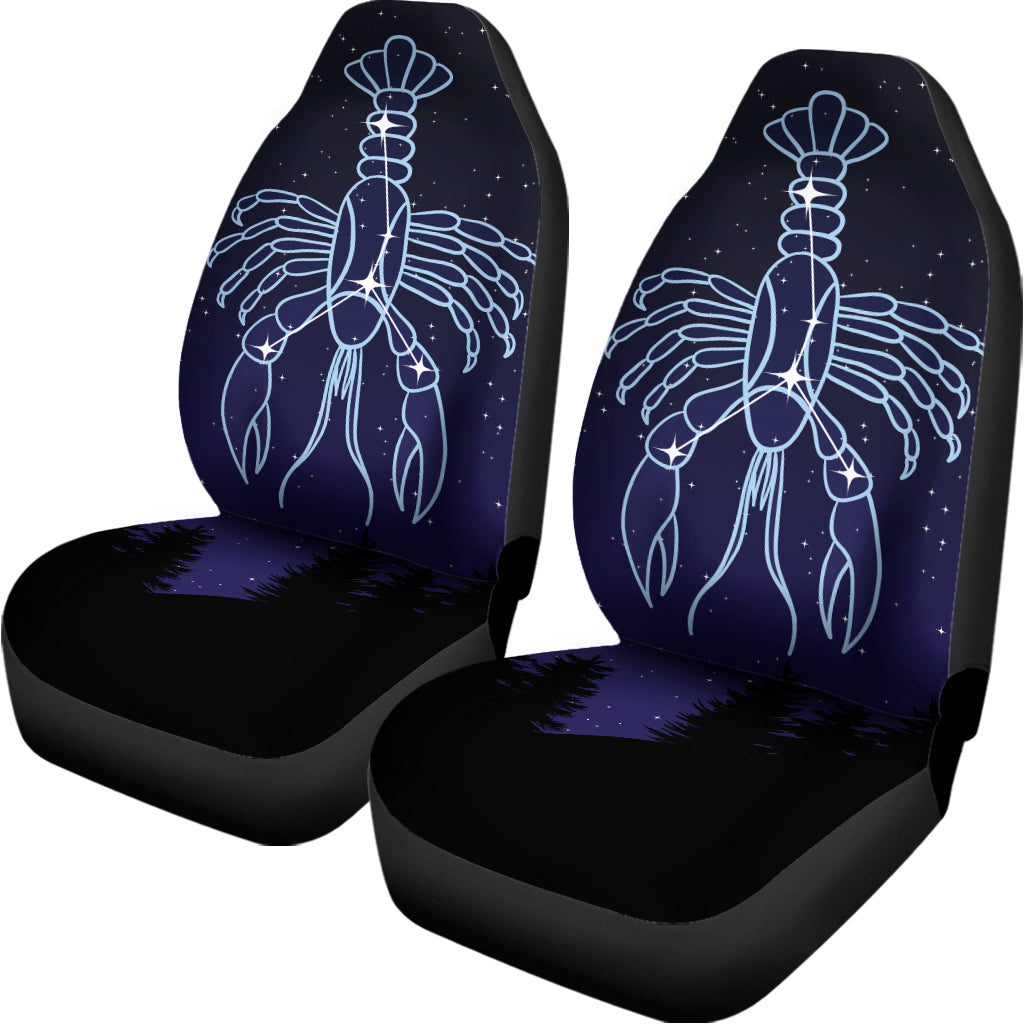 Cancer Constellation Print Universal Fit Car Seat Covers