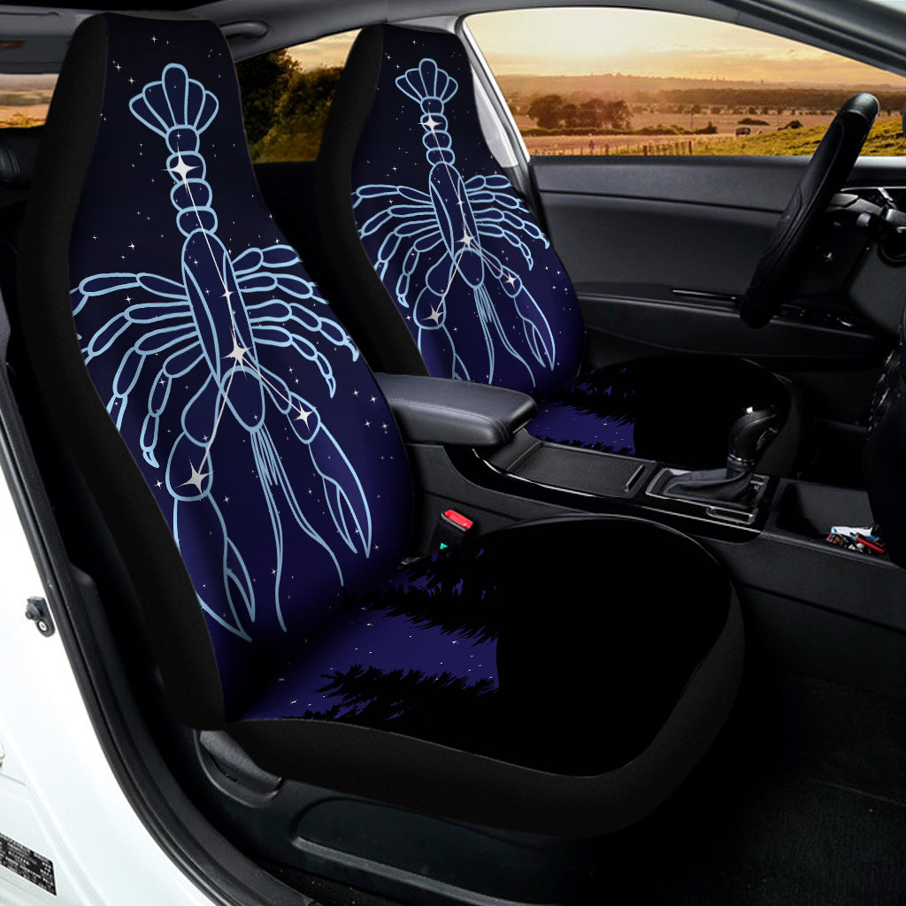 Cancer Constellation Print Universal Fit Car Seat Covers