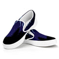 Cancer Constellation Print White Slip On Sneakers