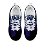 Cancer Constellation Print White Sneakers