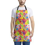 Candy And Jelly Pattern Print Apron