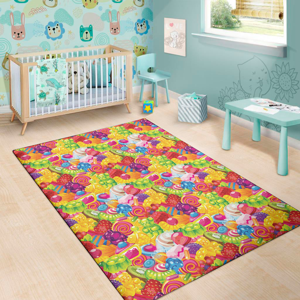 Candy And Jelly Pattern Print Area Rug