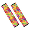 Candy And Jelly Pattern Print Car Seat Belt Covers