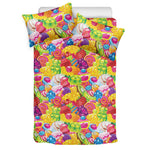 Candy And Jelly Pattern Print Duvet Cover Bedding Set